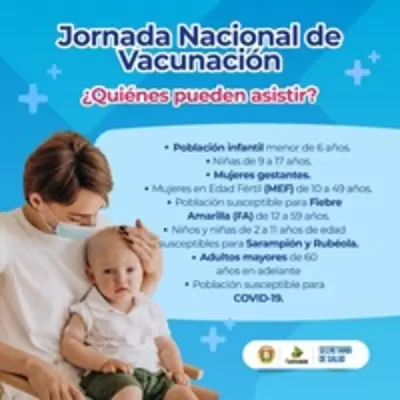 Jornada de intensificación de vacunación