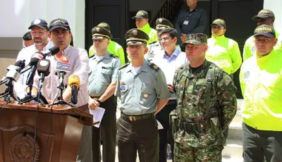Gobernación de Santander anuncia importantes capturas en contra del crimen y presenta balance de seguridad durante puente festivo