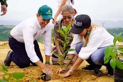 Con una siembra inicial de 500 plantas, se le dio más ‘vida’ al barrio Estoraques de Bucaramanga